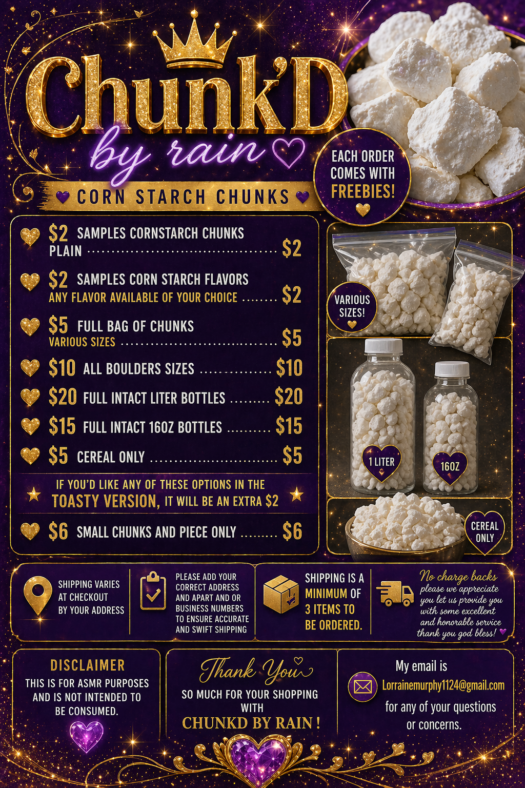 Small Bag Of large Chunks